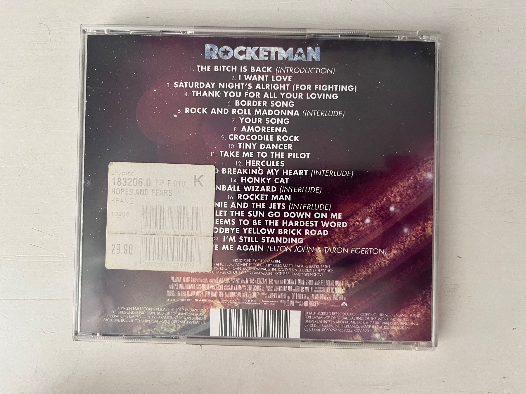 CD: Rocketman | CD 💿 – Usato da Sierre venduto da black.box 1