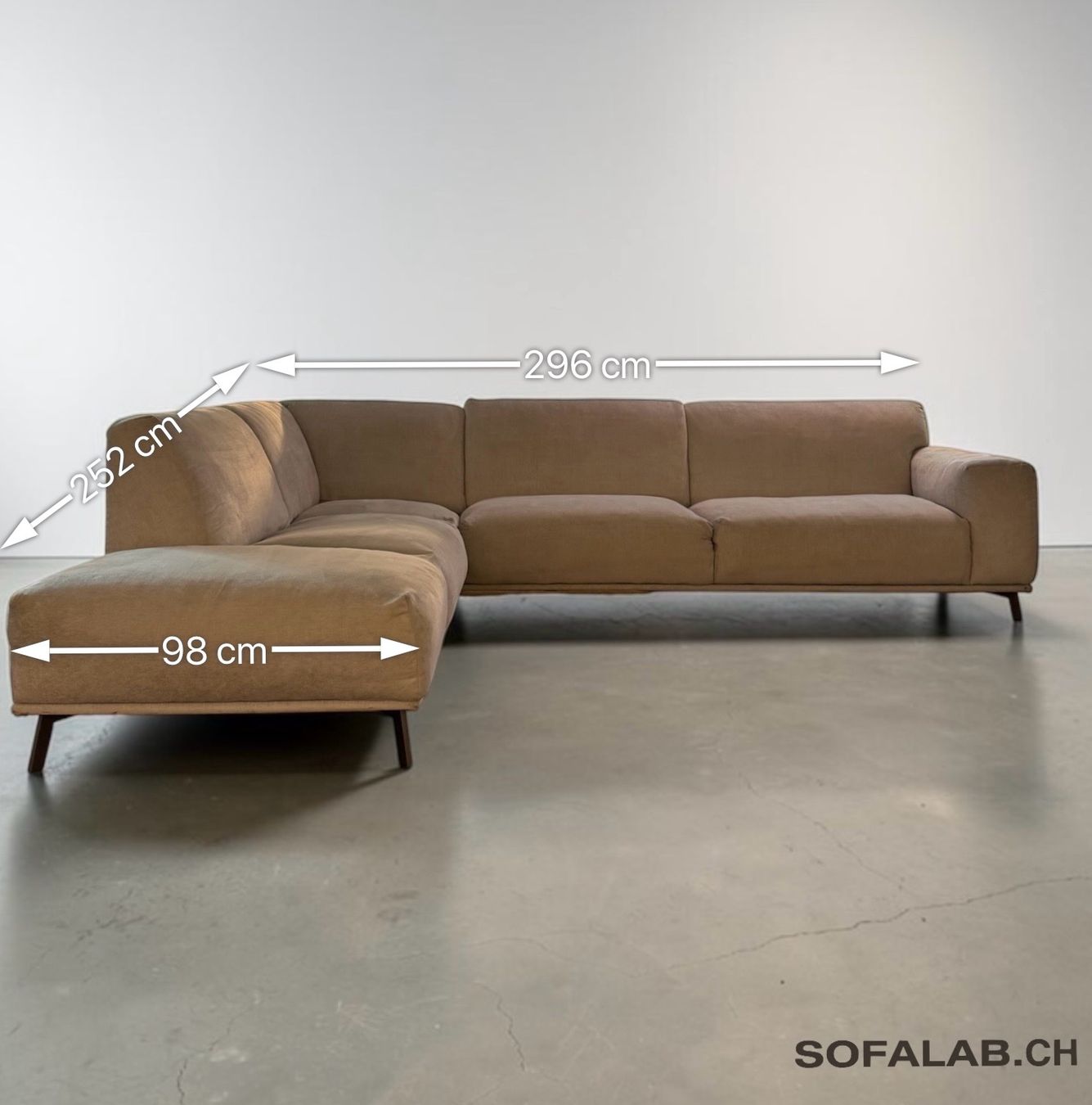 Divani: Ecksofa Hellgrau Gratis Lieferung – Usato da Fehraltorf venduto da Sofalab.swiss 4
