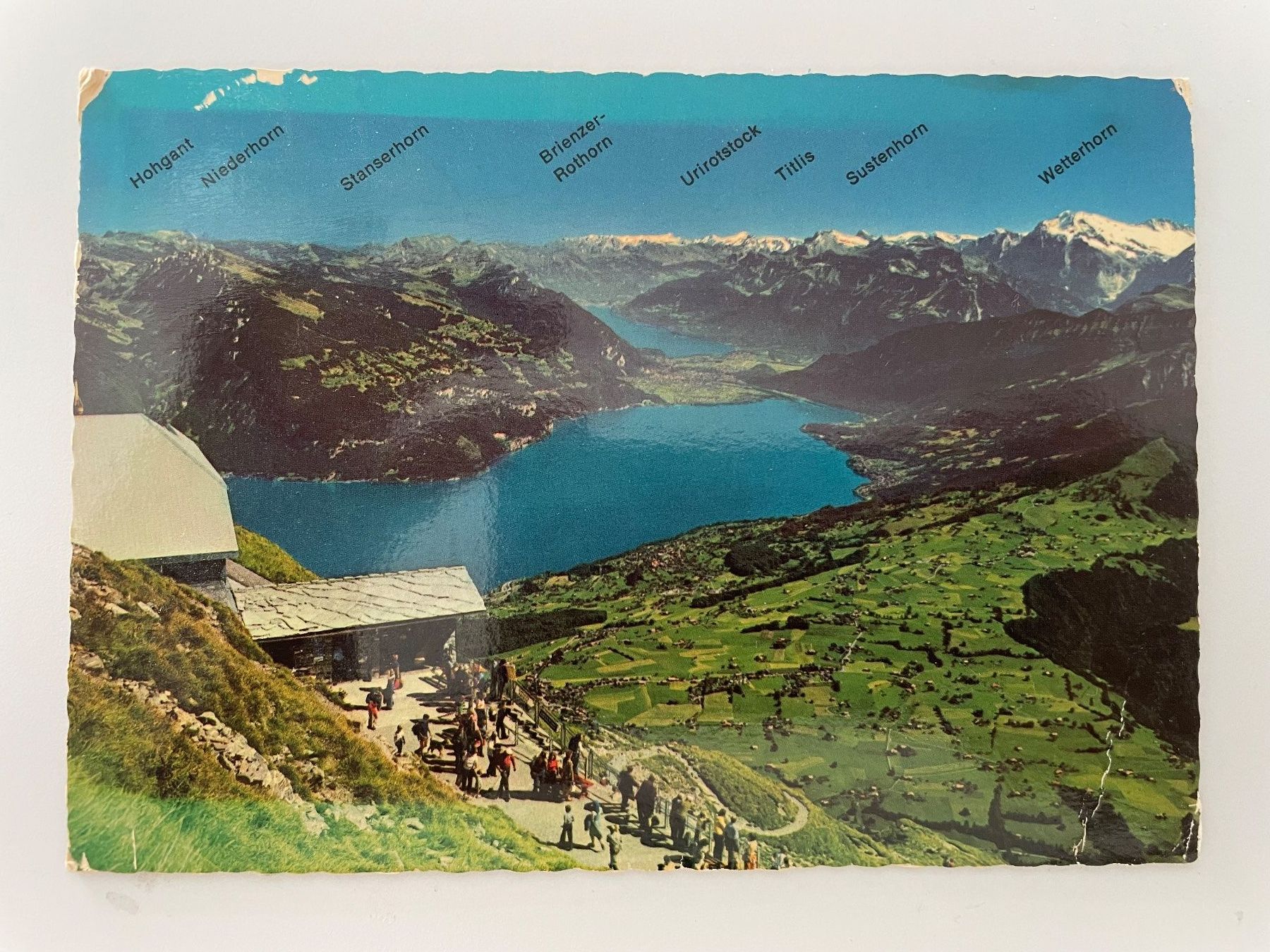 Cartoline postali: ASK Niesen Bergbahn,Thuner-& Brienzersee ca 1950 – Usato da Stäfa venduto da riccardinho