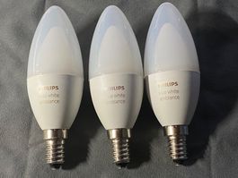 2x Philips Hue White & Color RGB Kerzenbirnen E14
