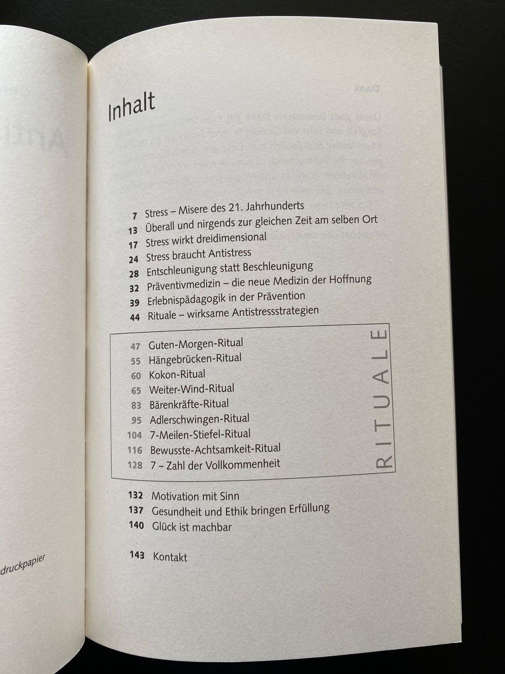 Libri: ANTI-STRESS RITUALE – Usato da Nussbaumen AG venduto da schuba2000 3