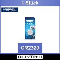 Renata CR2320 Lithium Knopfzellenbatterie - 1 Stk.