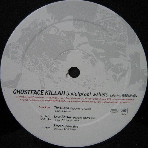 Vinyles: Ghostface Killah – Bulletproof Wallets – Neuf (Voir description) à Nidau par ybm 5