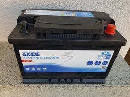 Starterbatterie Bootsbatterie, 74Ah, NEU! auch SA / SO!