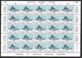 Bogen 445 A111 mit 2 Abarten ** 26.9.1966
