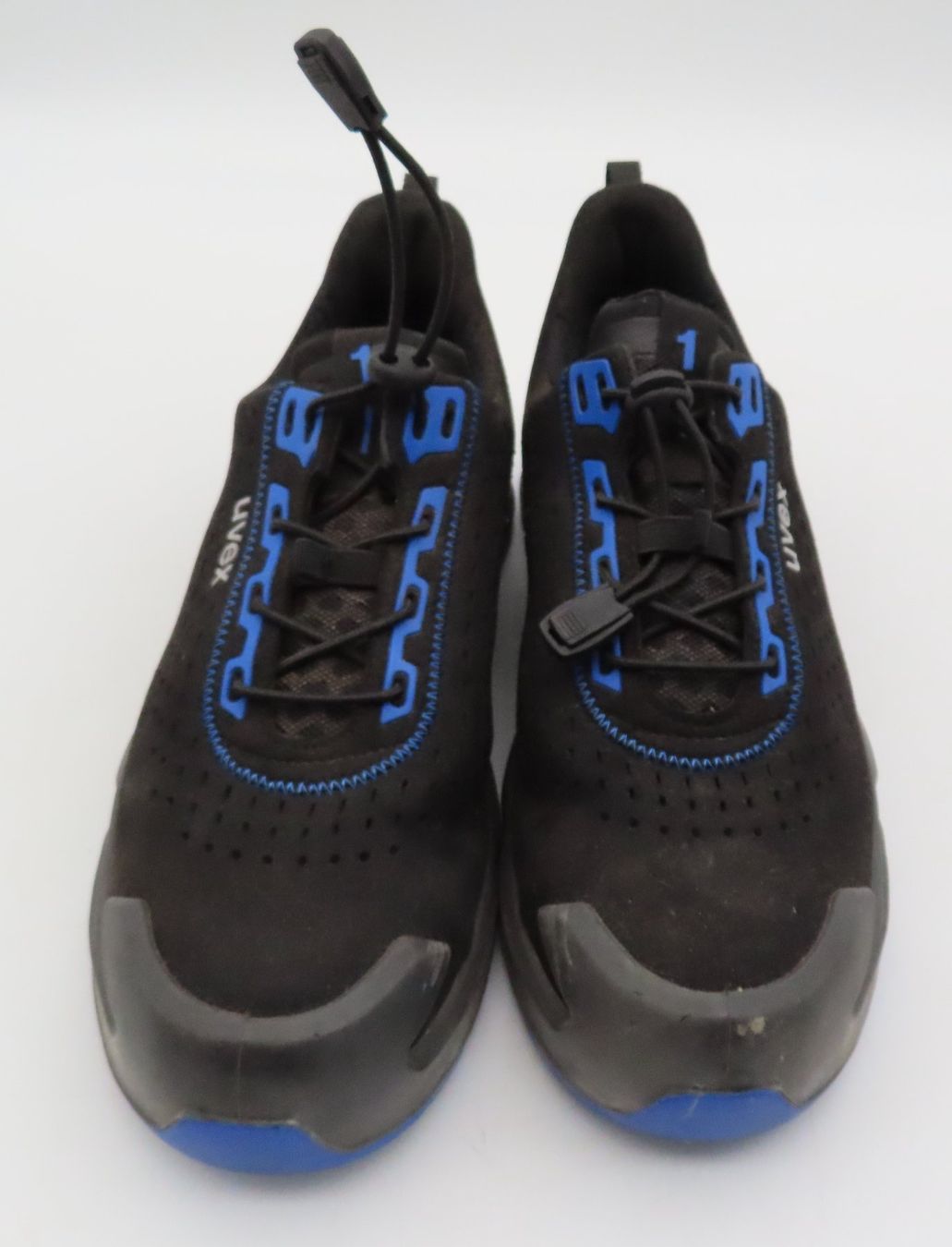 Uvex Scarpe da uomo: Schwarz-Blaue Arbeitsschuhe – Usato da Reinach BL venduto da WBZ-Flohmarkt