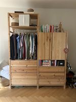 Ikea IVAR Schrank mit Kleiderstange und Schubladen