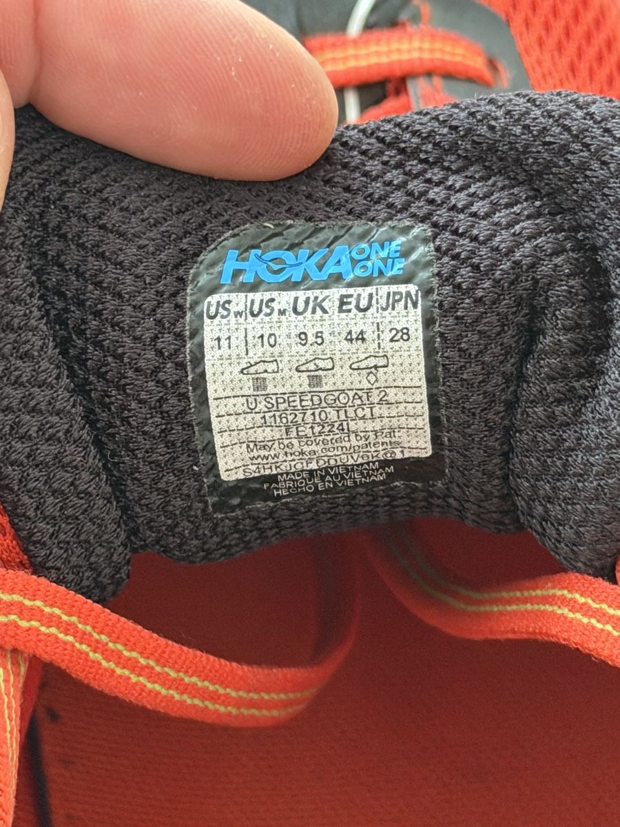 Hoka One One Chaussures hommes: Hoka Speedgoat 2 EU 44 – D'occasion à Allenwinden par Ald1985 5