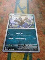 POKEMON  Zweilous   H  SSP EN   118/191   HP100   2024