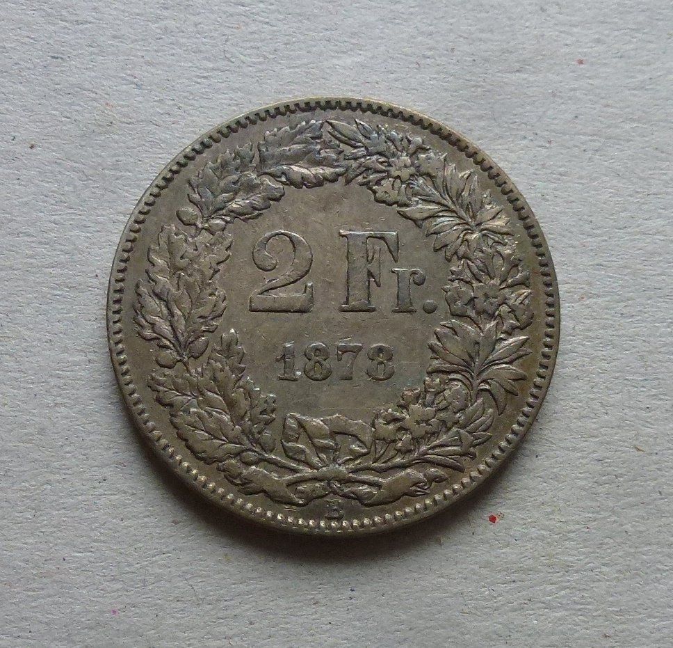 Tutti le monete: ++ 2.- Franken 1878, gute Erhaltung – Usato da Walkringen venduto da Casablanca777