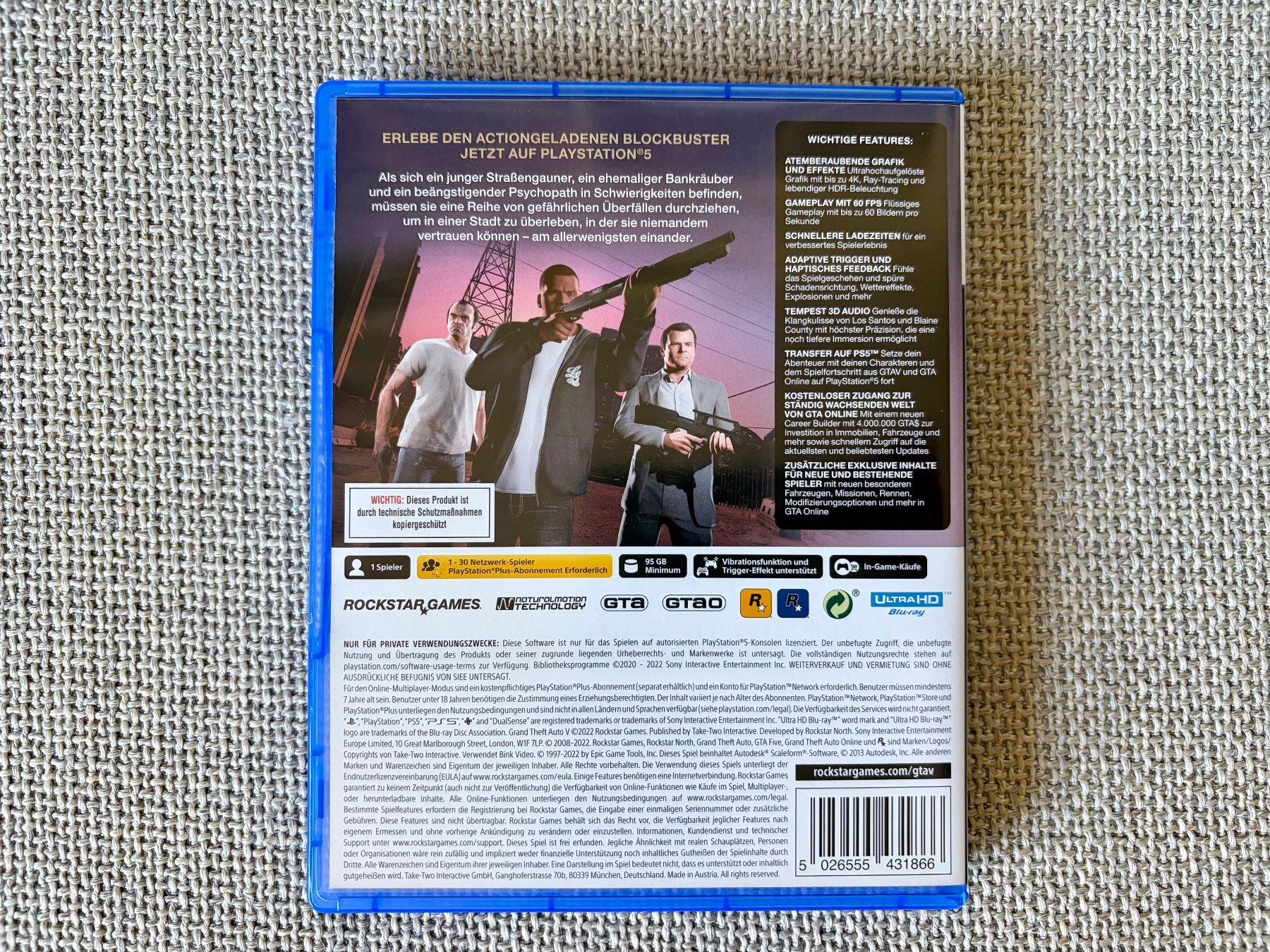 Giochi: Grand Theft Auto 5 (PS5) – Usato da Volketswil venduto da GLantern 2