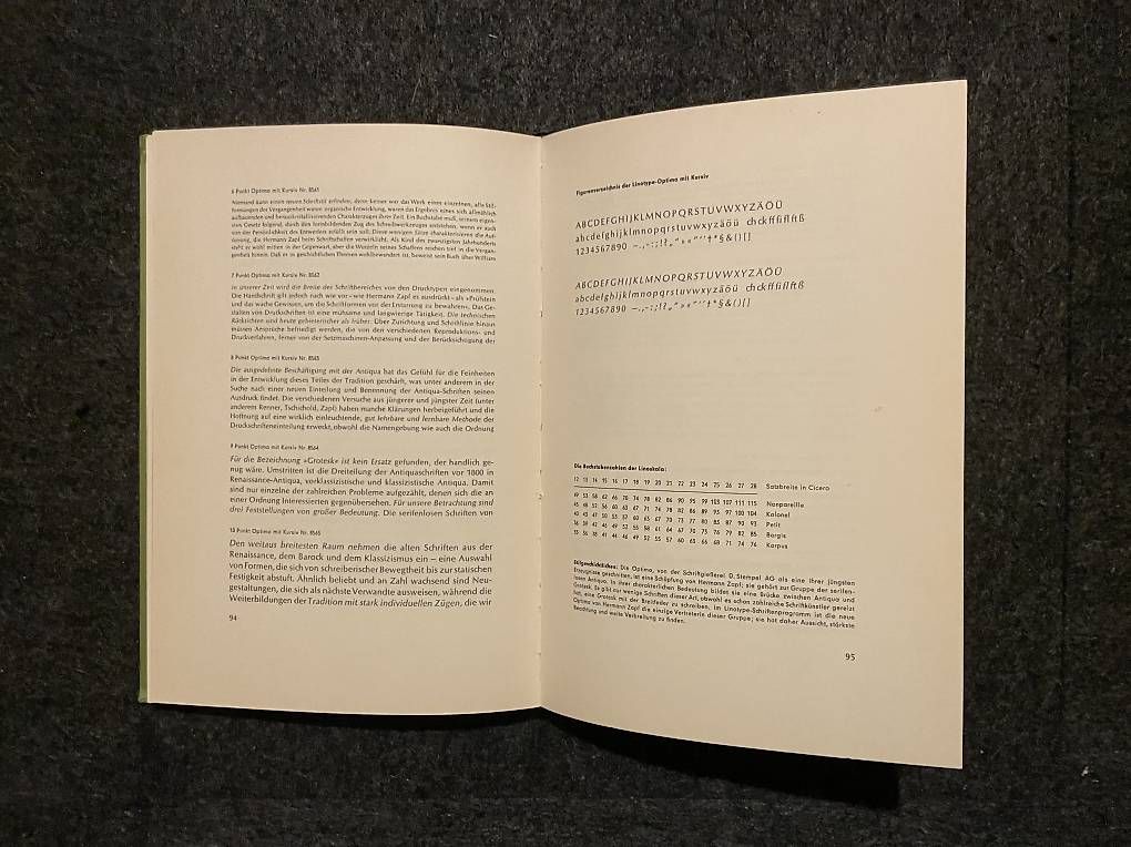 Libri: Linotype Schriftenreigen – Usato da Grosshöchstetten venduto da Zweckdienlich 2
