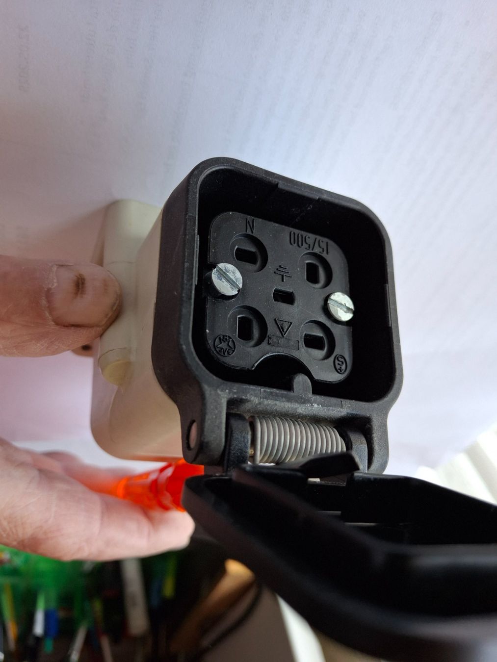 Stecker: AP-Steckdose 15/500 – Gebraucht aus Rothenfluh von Gastoni 1