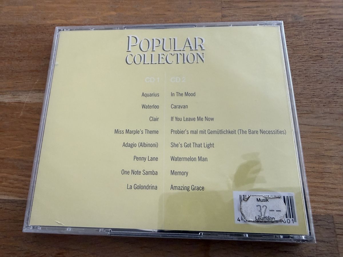 CD: CD Popular Collection Edition Dux 2er Set NEU – Nuovo e nell'imballaggio originale da Goldach venduto da Messerguru 2