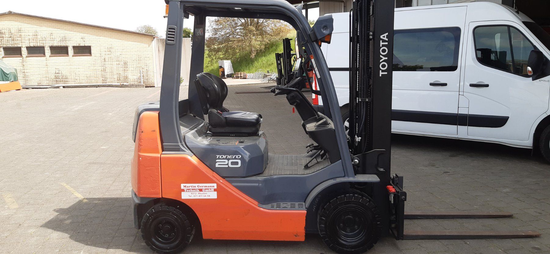 Toyota Carrelli elevatori e a forche: Stapler Toyota 2 t – Usato da Muolen venduto da Profi010 4