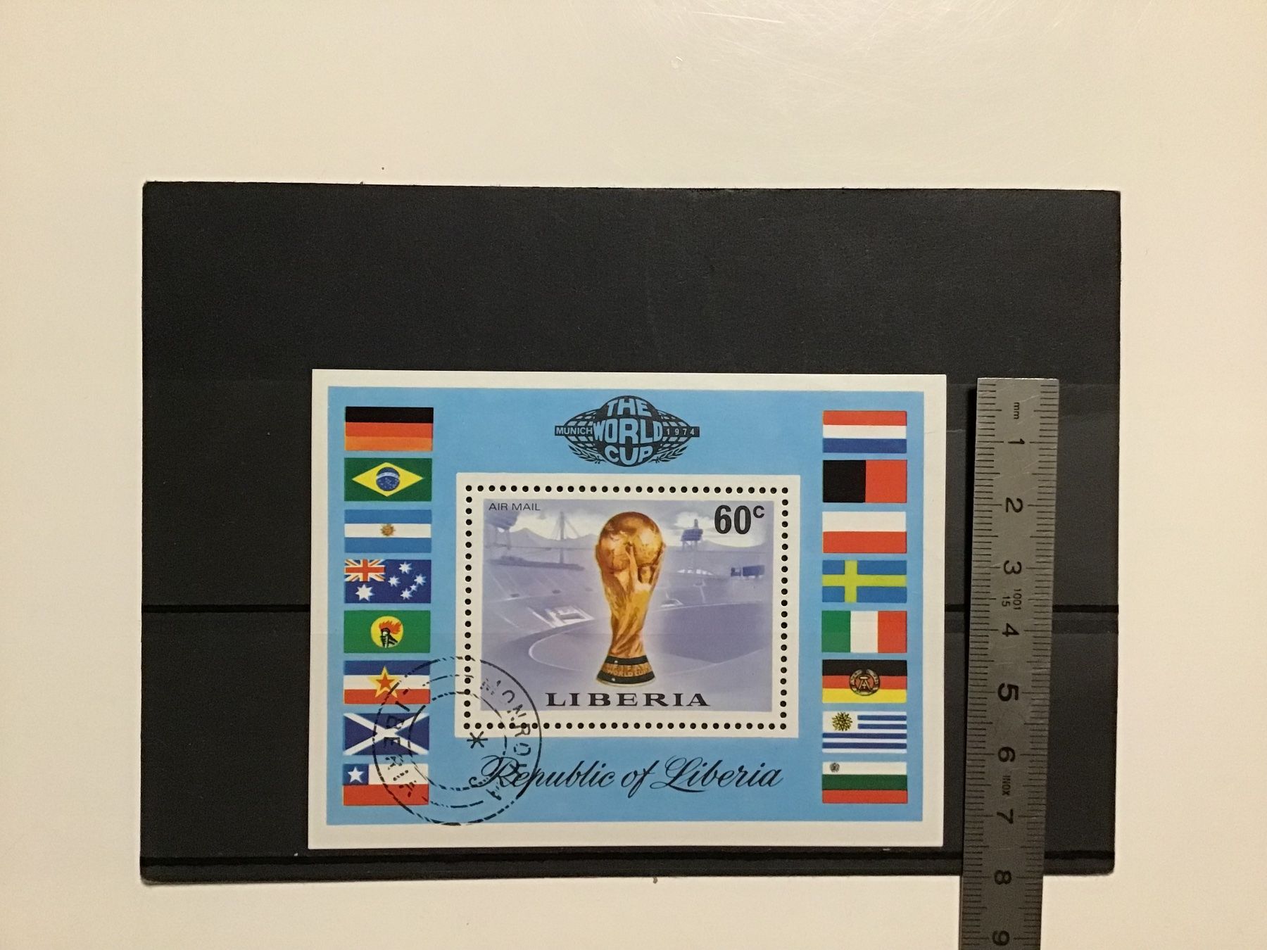 Tutti i francobolli: Timbre WORLD CUP Munich 1974 – Usato da Le Landeron venduto da Gianns46 2