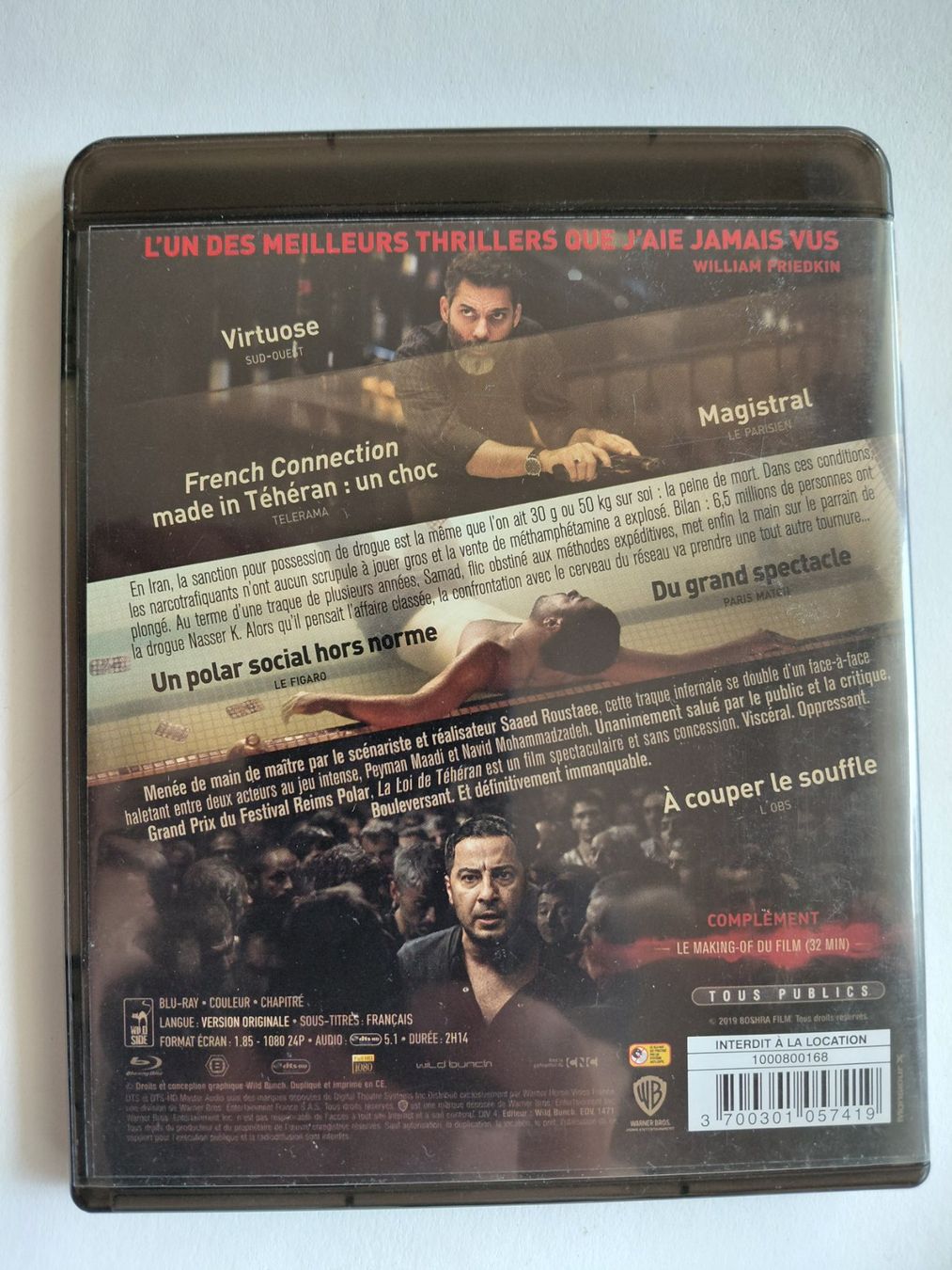 Tutti i DVDs: LA LOI DE THEHERAN – Usato da Denges venduto da Hellboy10 1
