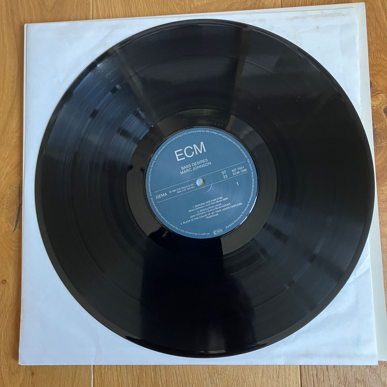 Schallplatten: Marc Johnson – Bass Desires – Gebraucht aus Altdorf UR von Metallic0 1