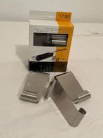 Raclette Untersetzer Edelstahl 6 Stueck neuwertig