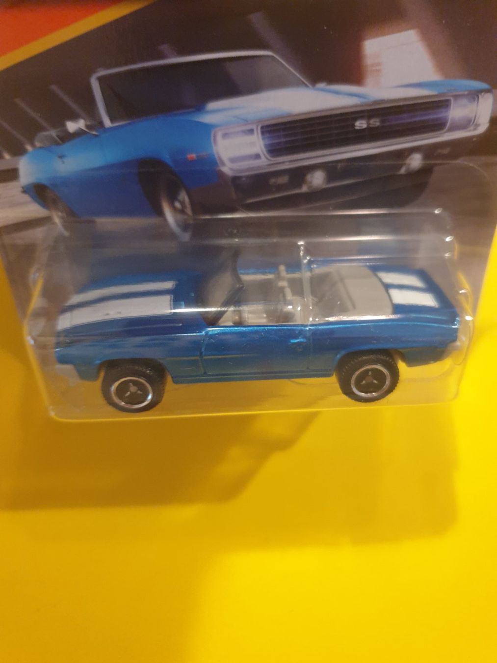 Matchbox Modellini d'auto: Matchbox 1969 CAMARO SS 396 – Nuovo e nell'imballaggio originale da Oftringen venduto da Rotor 2