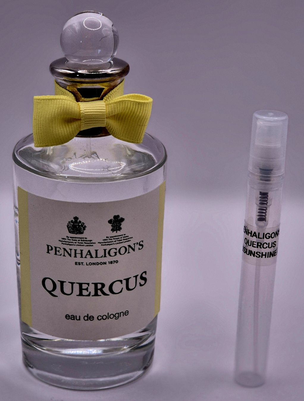Penhaligon's Profumi & Eau de Toilette: 5 ml QUERCUS PENHALIGON'S ABFÜLLUNG – Nuovo (secondo la descrizione) da St. Gallen venduto da CaliSunshine