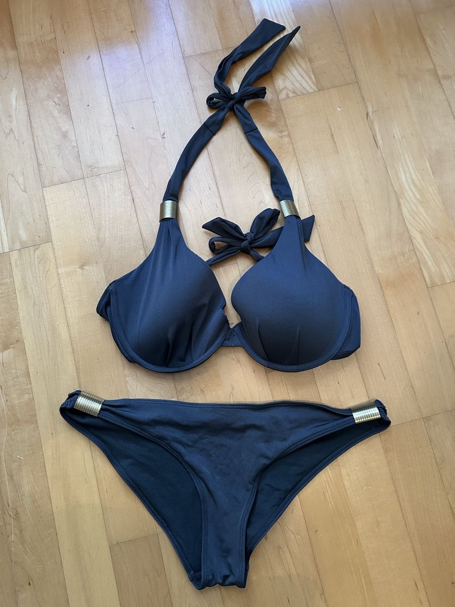 Costumi da bagno & Bikini: Schöner, Bikini, grau, Grösse B85, Hose 40 – Nuovo (secondo la descrizione) da Altendorf venduto da Eastwick4