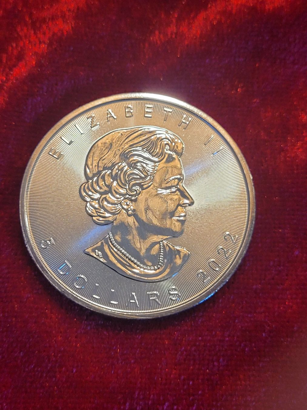 Tutti le monete: 1 oz Maple Leaf 2022 – Usato da Neuenkirch venduto da majortom30
