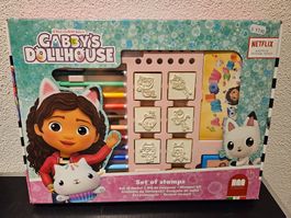 Neu - Disney - Mal - und Stempelset Gabby's Dollhouse
