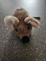 Steiff Maus Plüschtier grau Made in Austria neuwertig