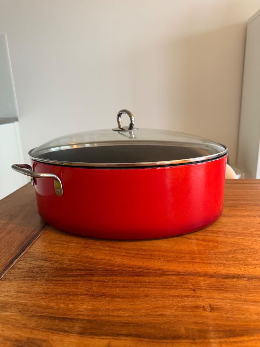 Pentole: Silit Bräter Rot mit Glasdeckel – Usato da Basel venduto da ste_ll62