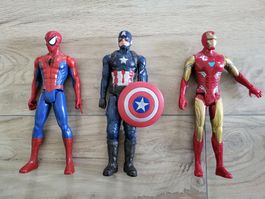 Lot de 3 figurines superhéros Marvel