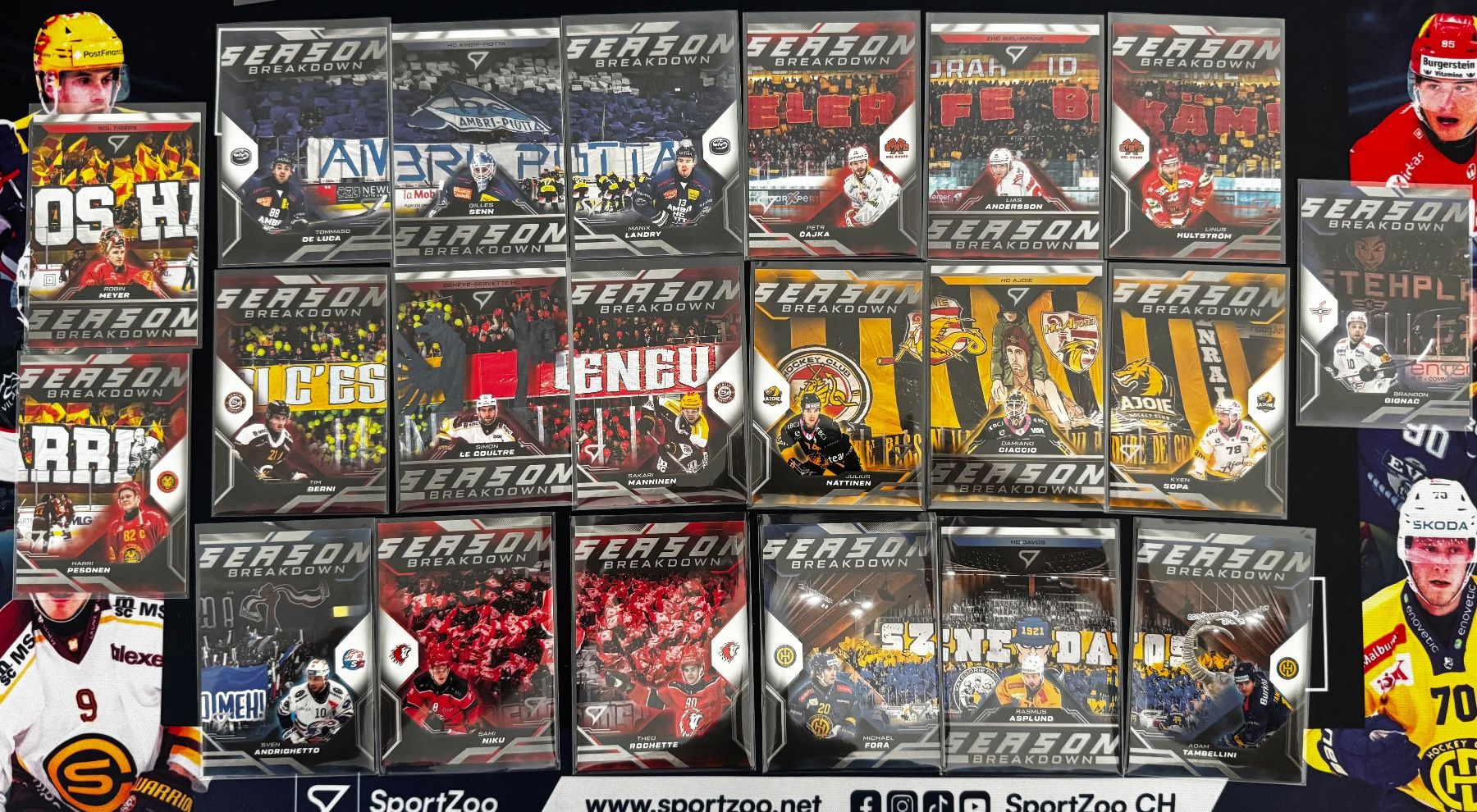 Sportzoo Carte collezionabili: Sportzoo Season Breakdown – Usato da Estavayer-le-Lac venduto da fav_7cfn