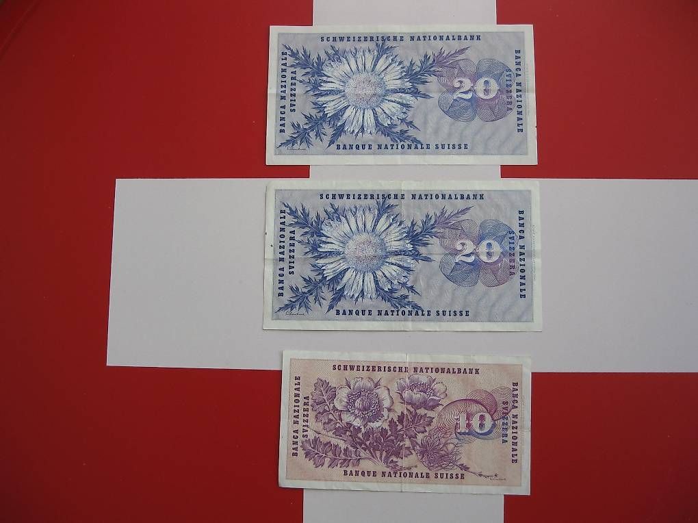 Banconote: Banknoten – Usato da Winterthur venduto da pet_6tq2