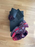 Adidas ozweego 3 raf simons burgundy, taille 42 2/3
