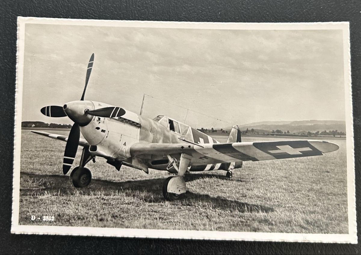 Cartoline postali: Fotokarte CH Flugzeug  – Usato da Horw venduto da Tellbub
