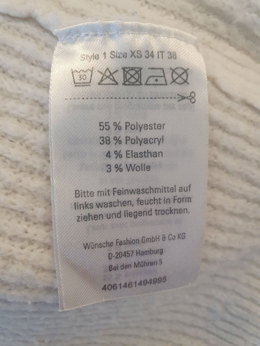 Pullover & Sweatshirts: Pullover weiss Gr.34 xs Gewicht:235g. – Gebraucht aus Volketswil von gloriamundi 2