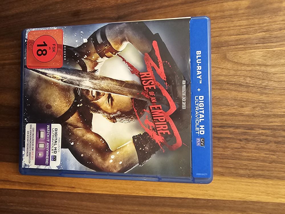 300: Rise Of An Empire En Blu-ray – Edición Reino Unido Con Audio Y Subtítulos En Español