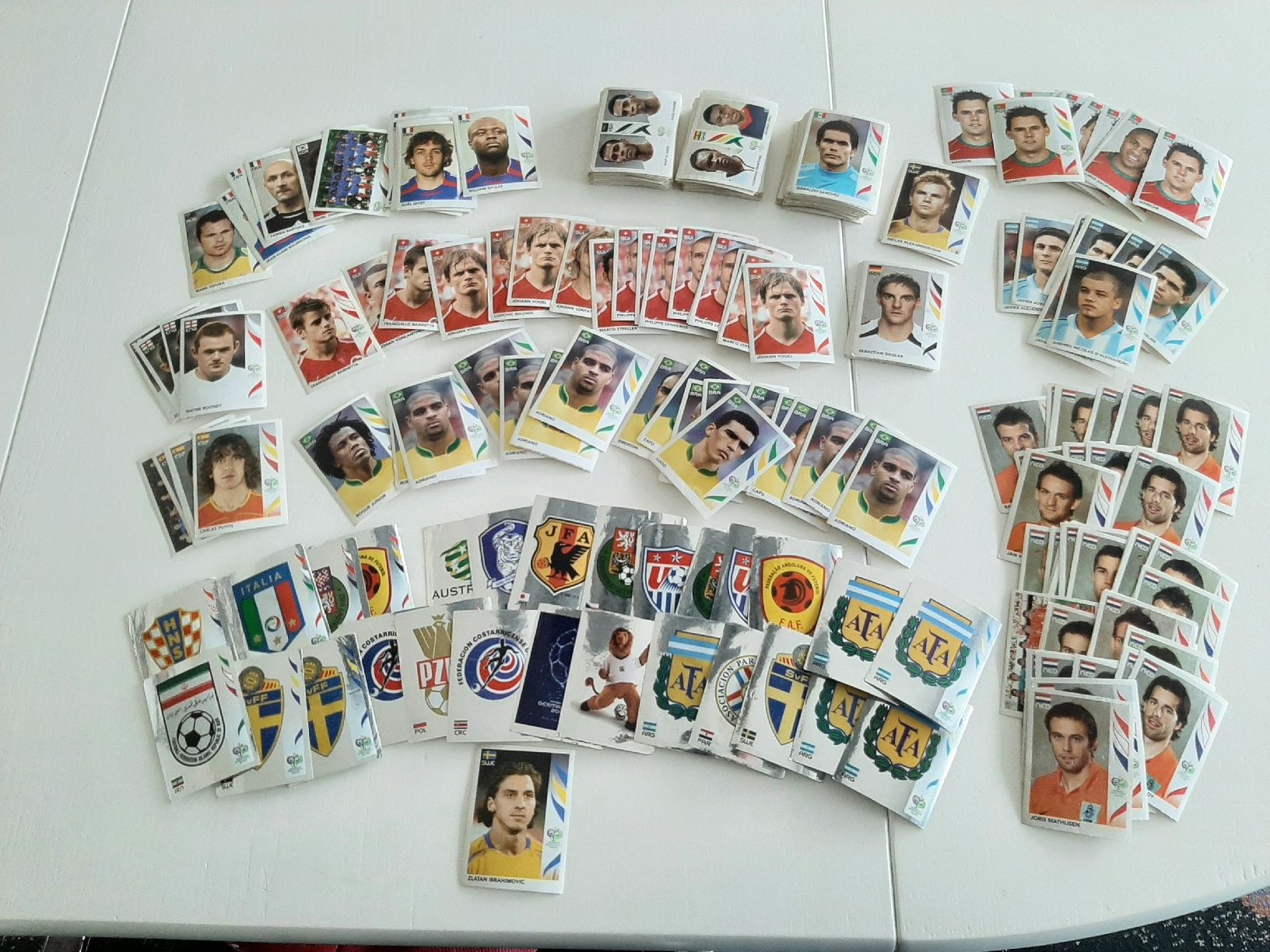 Panini Sammelbilder & Trading cards: Panini WM 2006 Sticker c.a.300-340 Stk. – Gebraucht aus Cham von Paniniworld 1