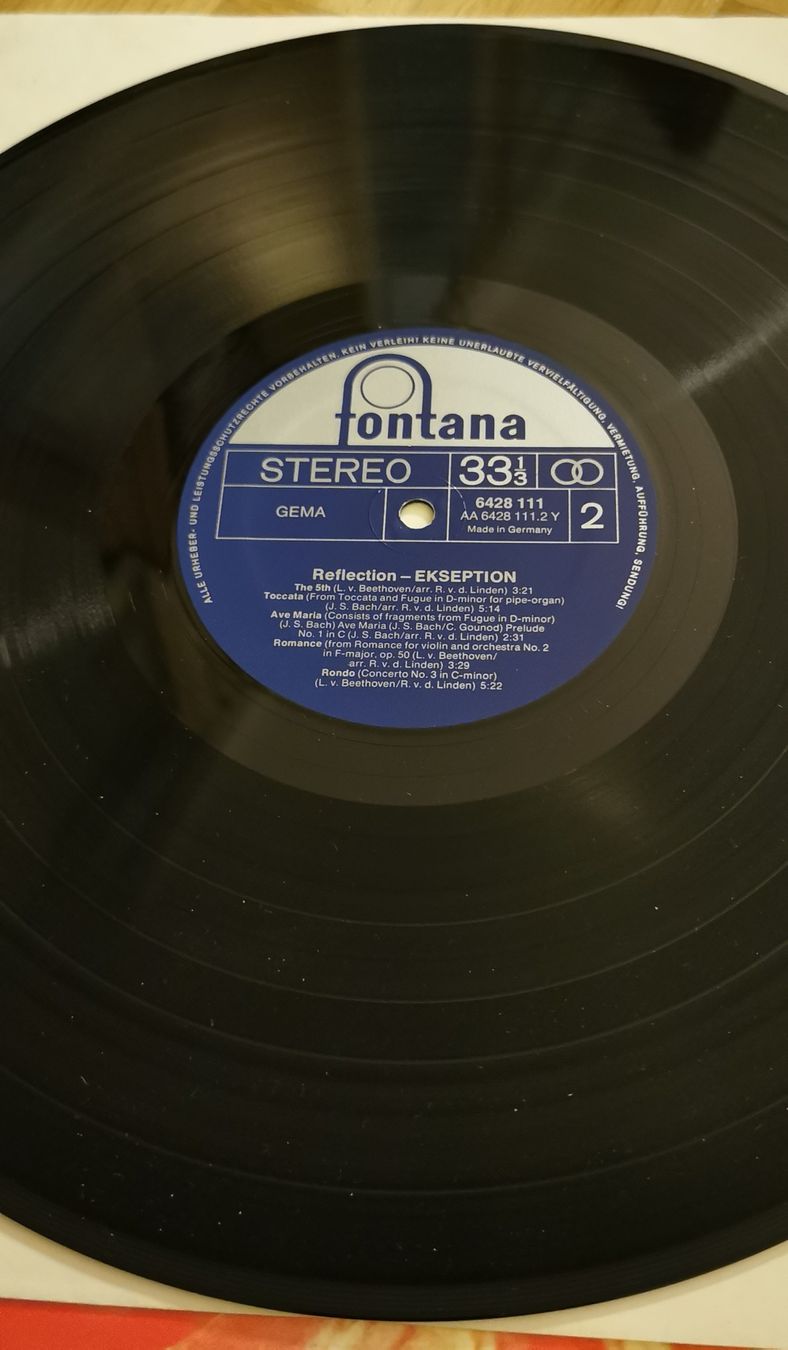 Dischi in vinile: EKSEPTION - Reflection LP Vinyl Schallplatte – Usato da Hochfelden venduto da Stburri0 3