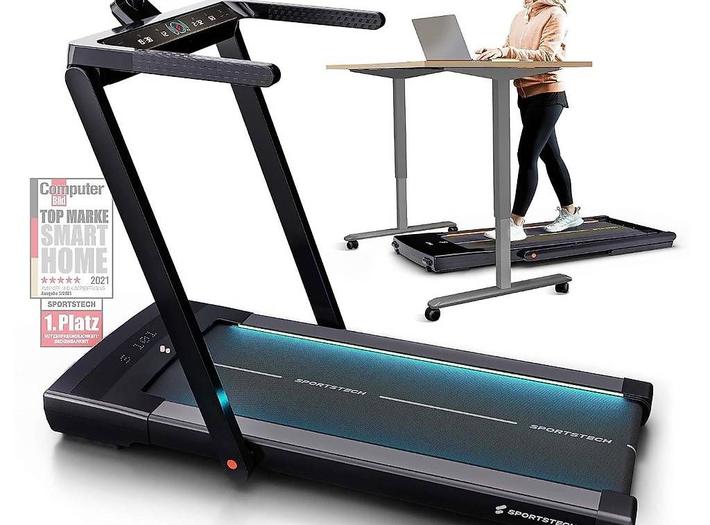 Hometrainer: Super Walking Pad Sportstech sTread Fold – Nuovo (secondo la descrizione) da Bern venduto da SZ3000