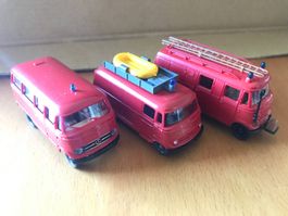 3x Mercedes Feuerwehr
