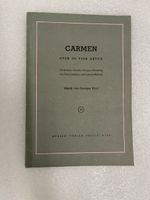 Carmen Oper Textbuch - Apollo Verlag Zürich/Wien 🎼🎶🎵 (59)