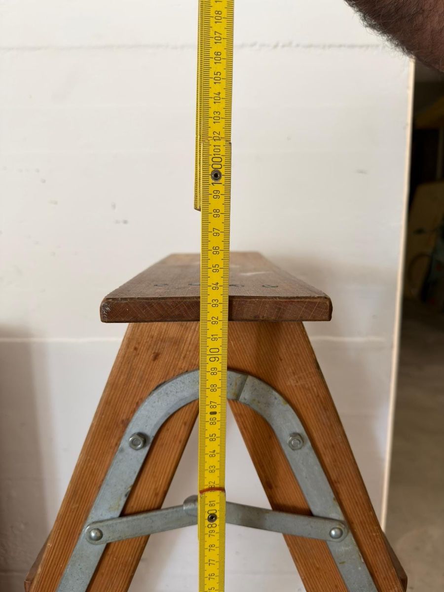 Scale: Klassische Holzbock-Leiter – Usato da Chur venduto da pet_q7kd 1
