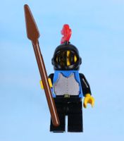 LEGO Minifigur Breastplate - Blue with Black Arms