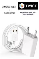 2 METRE CABLE + CHARGEUR IPHONE 5,6,7,8,X,11,12,13,14