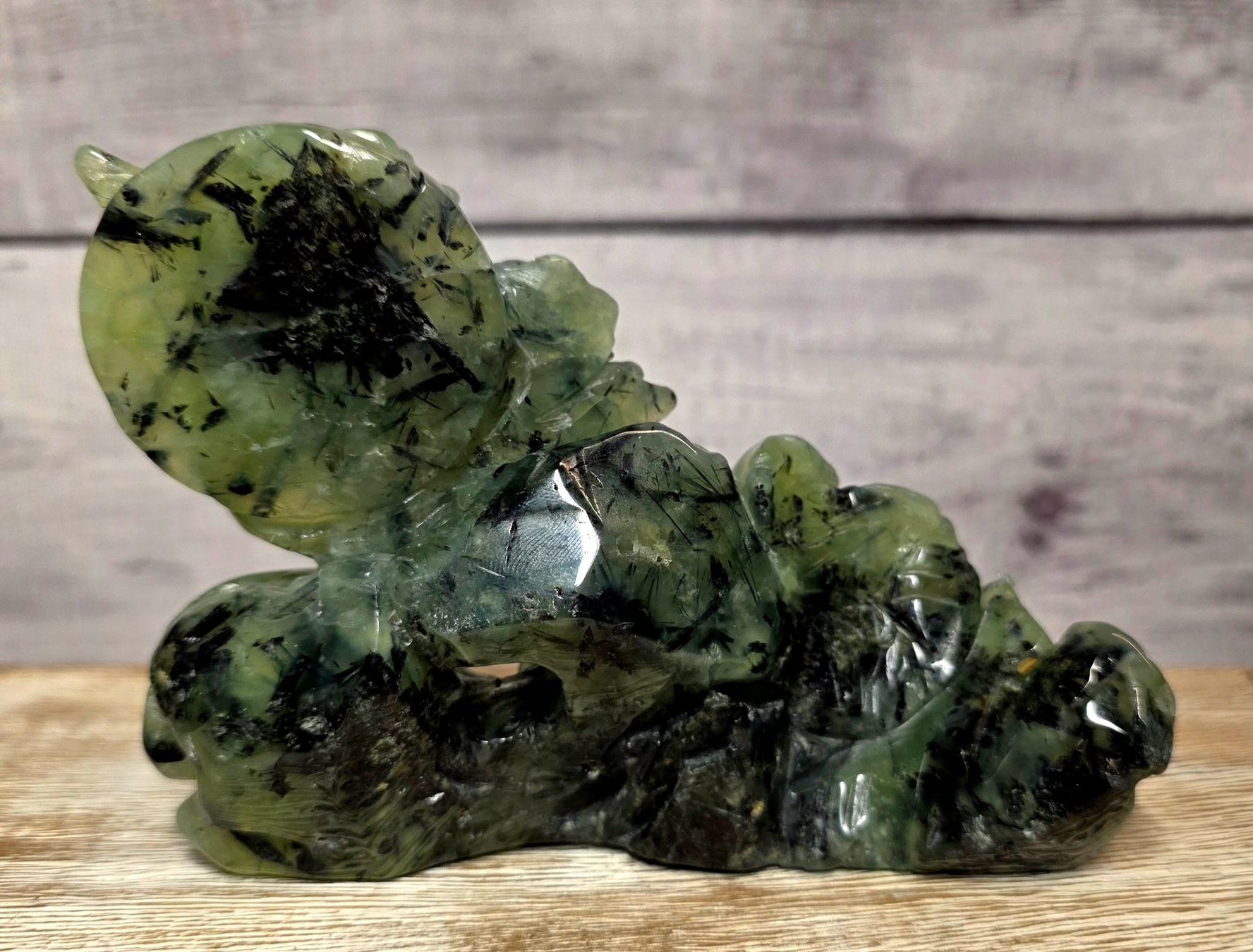 Minerali & Pietre curative: Prehnit Phönix 540g – Nuovo e nell'imballaggio originale da Matzingen venduto da Shay_Crystalz 3