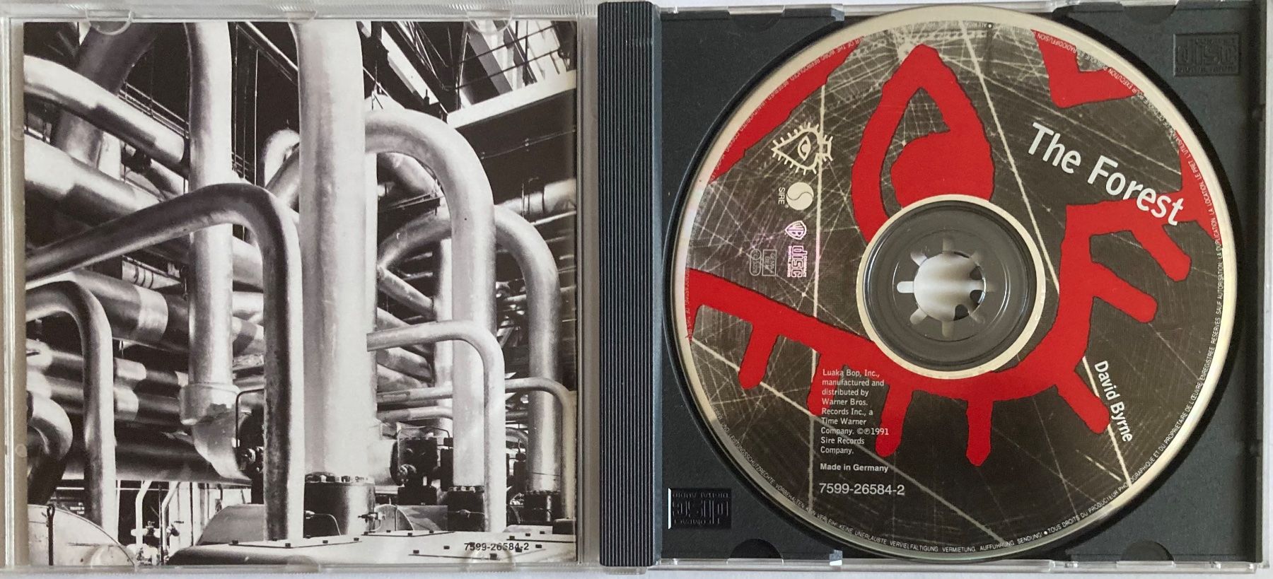 CD: DAVID BYRNE - THE FOREST – Usato da Poliez-Pittet venduto da Newtown-Records 2