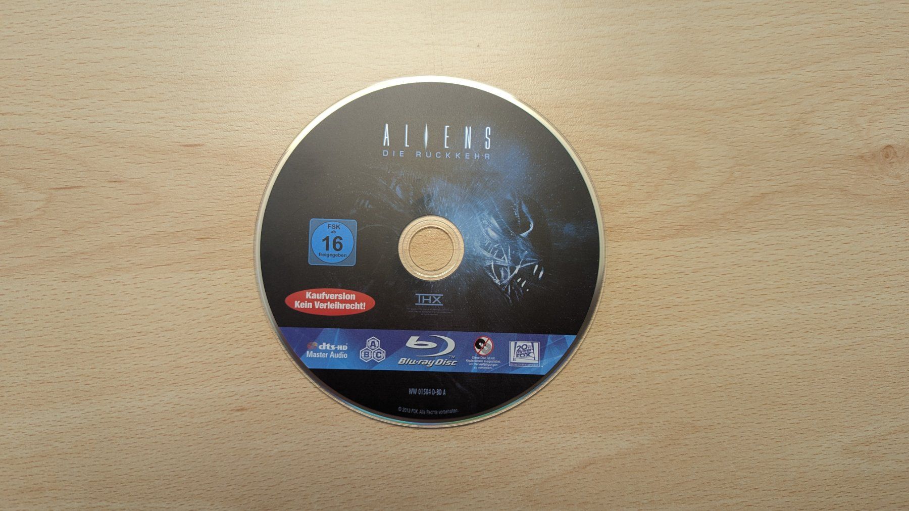 Tutti i DVDs: Aliens - Blu-Ray Disc – Usato da Oftringen venduto da RetroMister