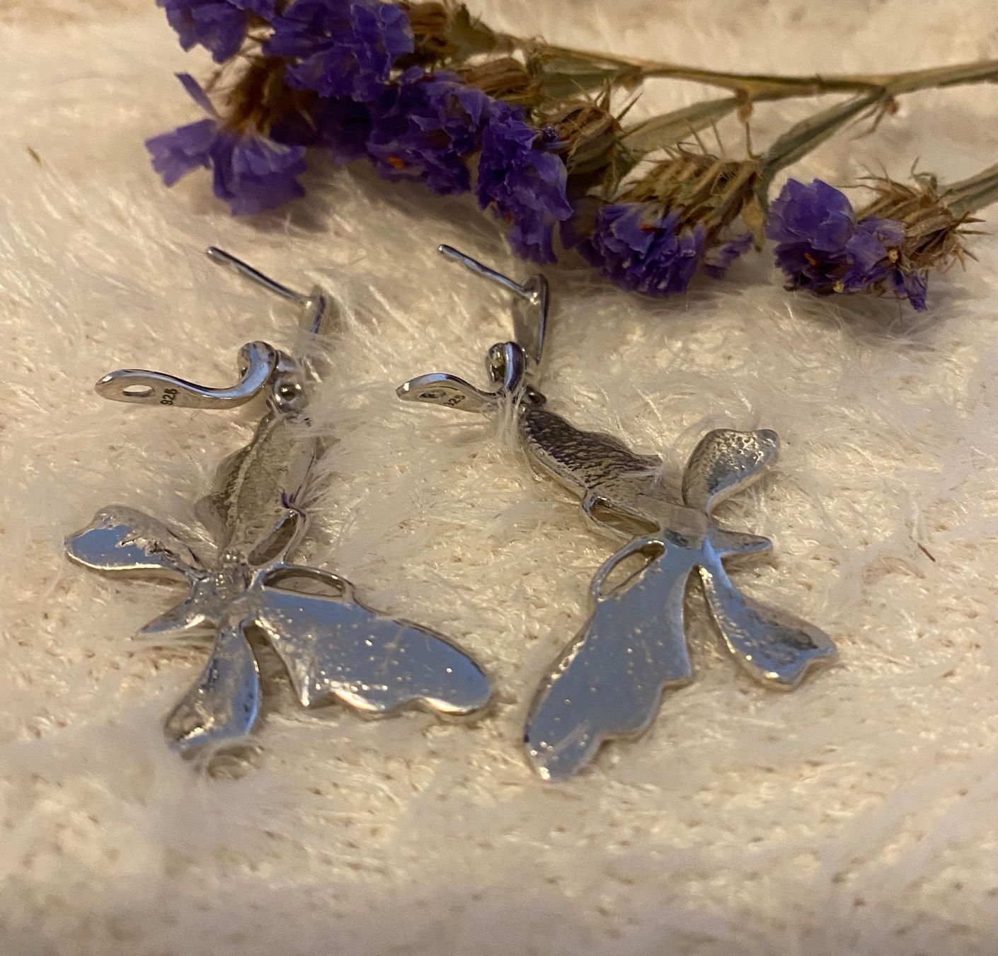 Ohrringe & -stecker: Ohrringe Enamel mit 925 Sterling Silver – Neu (gemäss Beschreibung) aus Zürich von LIBELLA13 4