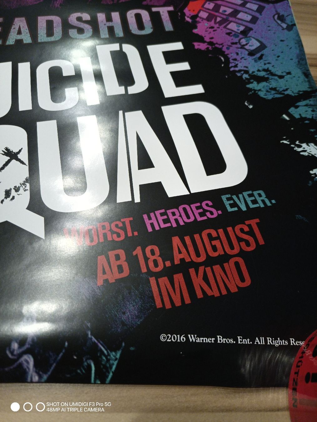 Foto & Immagini: Filmplakat Suicide Squad Deadshot Will Smith – Nuovo (secondo la descrizione) da Aarwangen venduto da to-hirschi 4